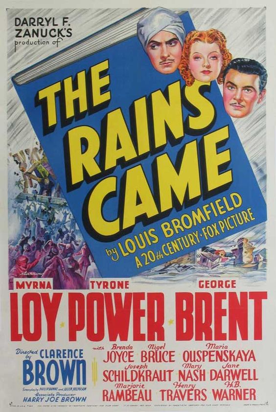 The Rains Came (1939) - Tyrone Power Colorized Version DVD
