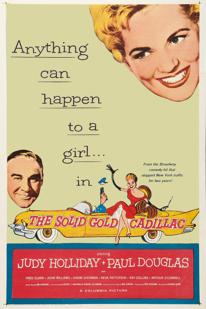 The Solid Gold Cadillac (1956) - Judy Holliday Colorized Version