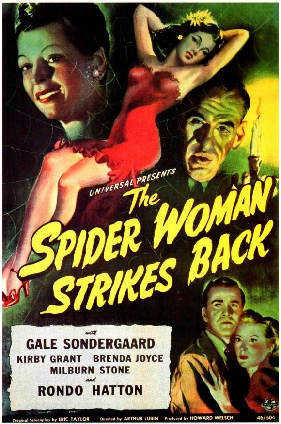 The Spider Woman Strikes Back (1946) - Gale Sondergaard Colorized Version DVD