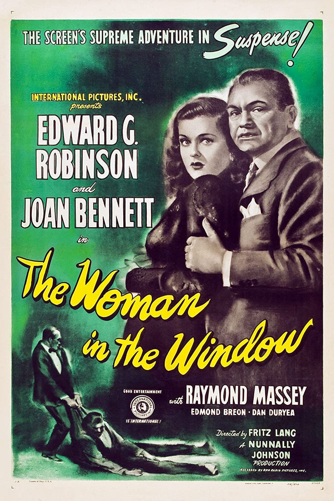 The Woman In The Window (1944) - Edward G. Robinson Colorized Version DVD