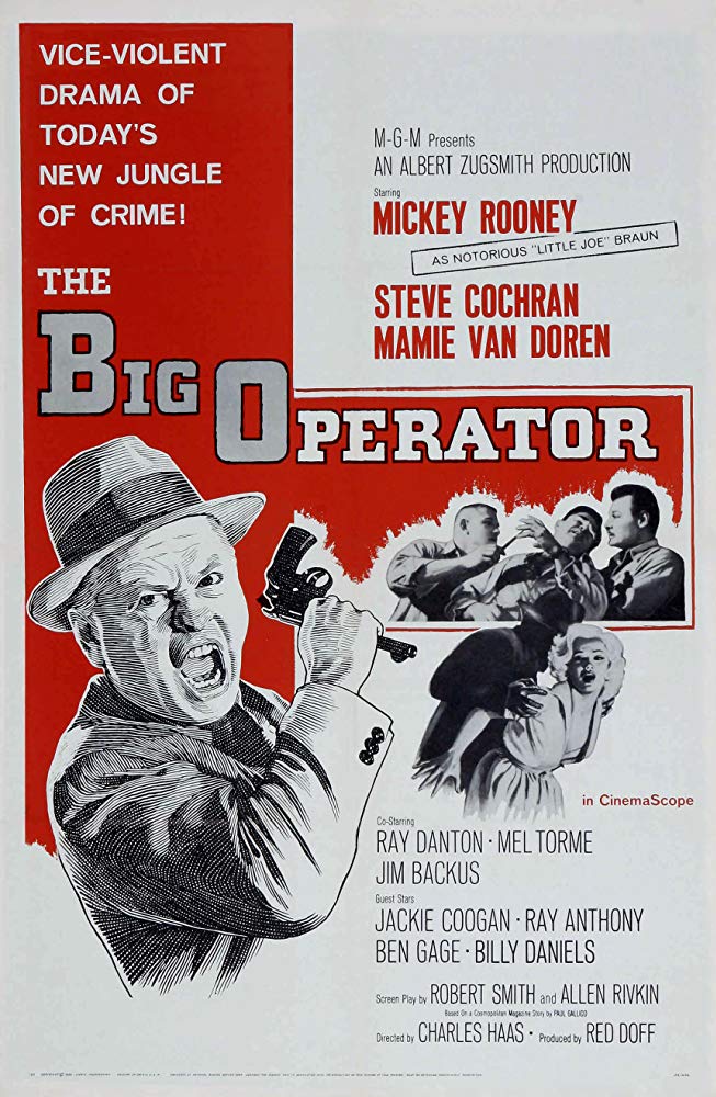 The Big Operator (1959) - Mickey Rooney Colorized Version DVD