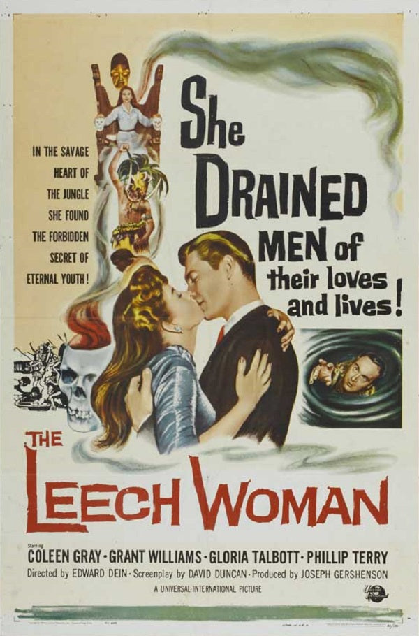 The Leech Woman (1960) - Coleen Gray Colorized Version