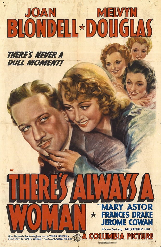 There's Always A Woman (1938) - Joan Blondell Colorized Version DVD