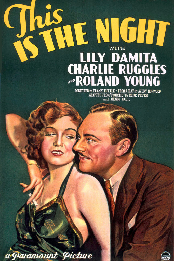 This Is The Night (1932) - Cary Grant Colorized Version