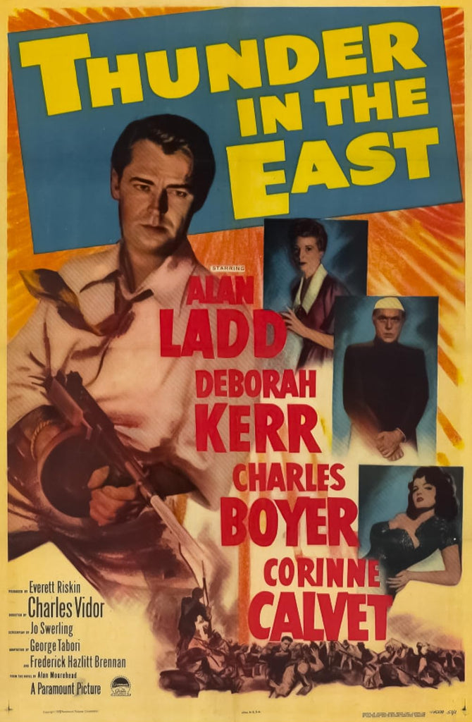 Thunder In The East (1952) - Alan Ladd Colorized Version