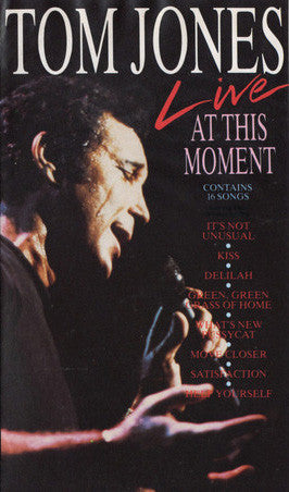 Tom Jones - Live At This Moment 1989 DVD