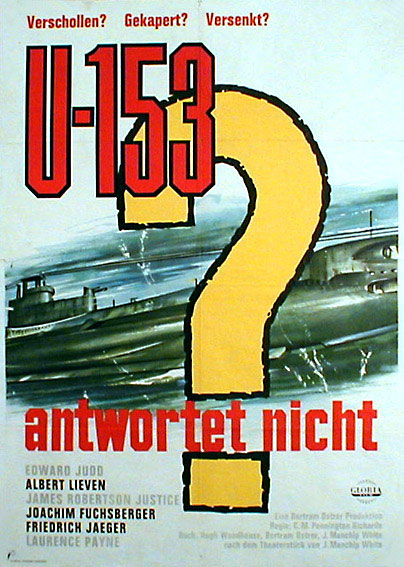 U-153 antwortet nicht AKA Mystery Submarine (1963) - Edward Judd