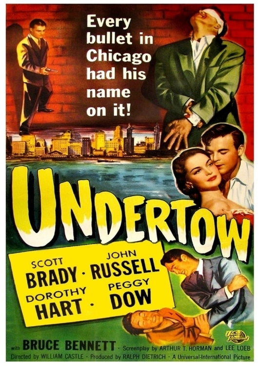 Undertow (1949) - Scott Brady Colorized Version DVD