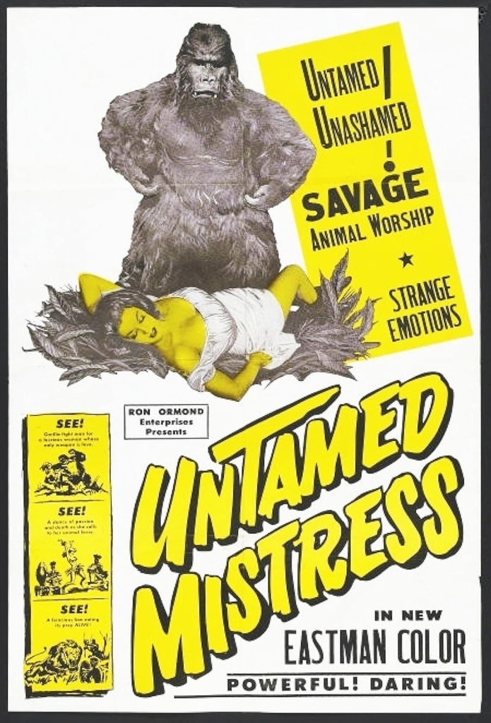 Untamed Mistress (1956) - Allan Nixon DVD