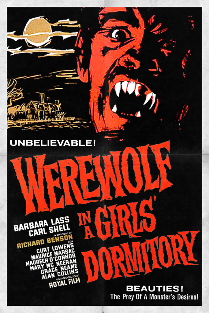Werewolf In A Girls' Dormitory (1961) - Barbara Lass Colorized Version