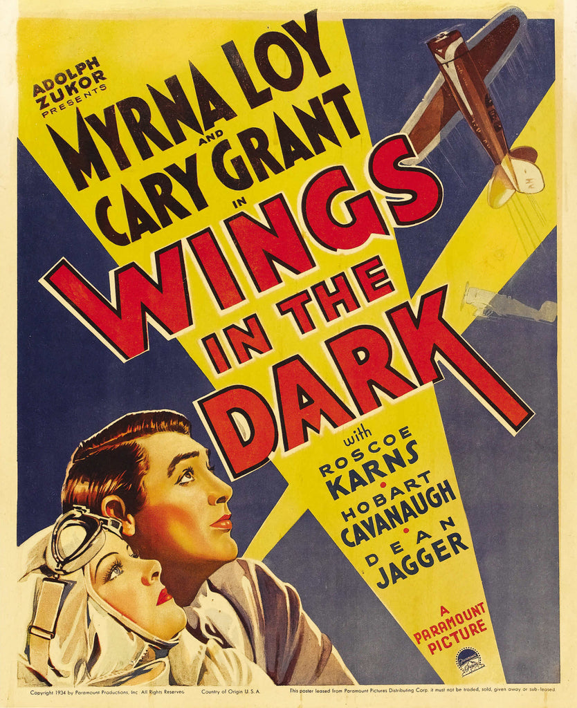 Wings In The Dark (1935) - Cary Grant Colorized Version
