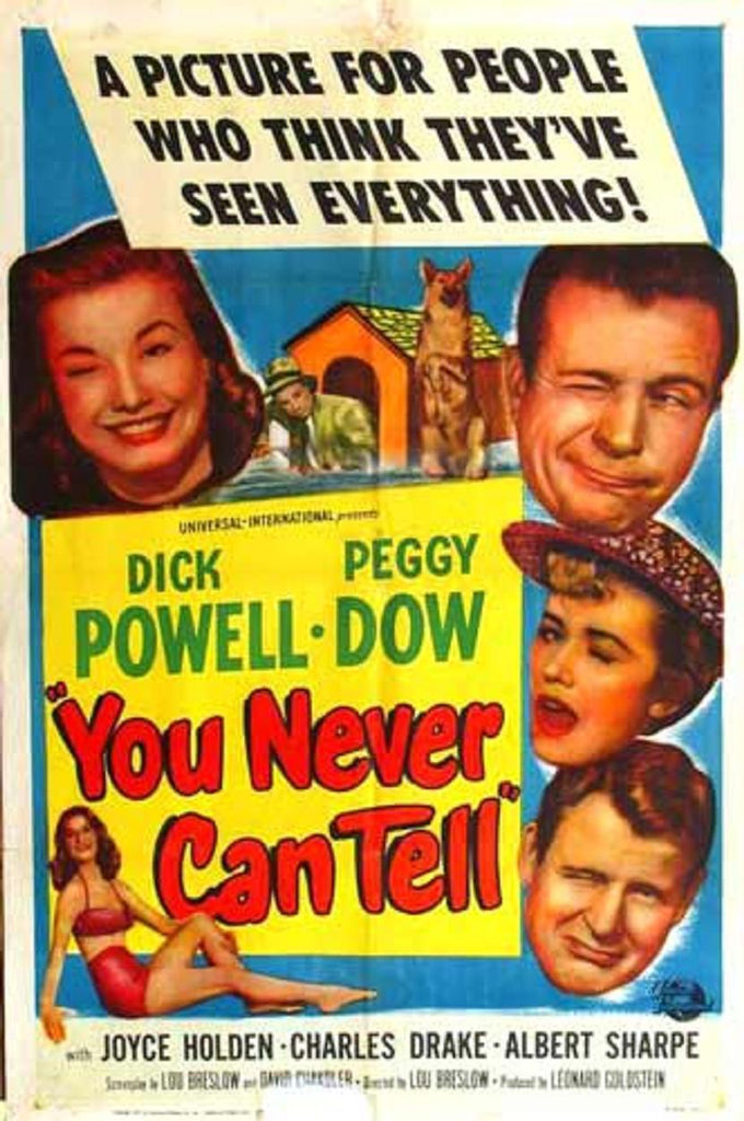 You Never Can Tell (1951) - Dick Powell Colorized Version