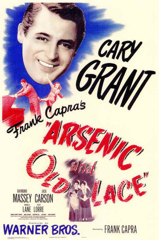 Arsenic And Old Lace (1944) - Cary Grant   Colorized Version