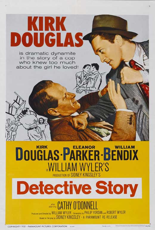Detective Story (1951) - Kirk Douglas Colorized Version DVD