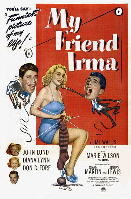 My Friend Irma (1949) - Jerry Lewis Colorized Version DVD
