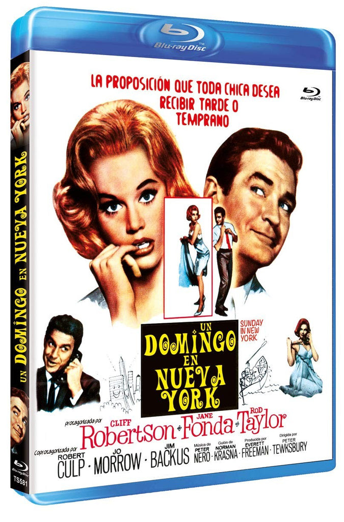Sunday In New York (1963) - Rod Taylor Blu-ray codefree