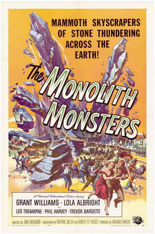 The Monolith Monsters (1957) - Grant Williams  Colorized Version