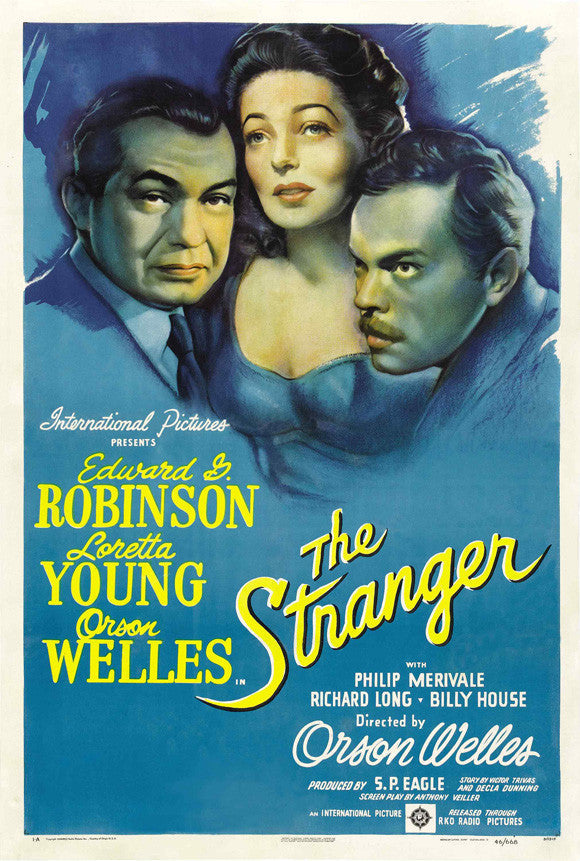 The Stranger (1946) - Orson Welles Colorized Version