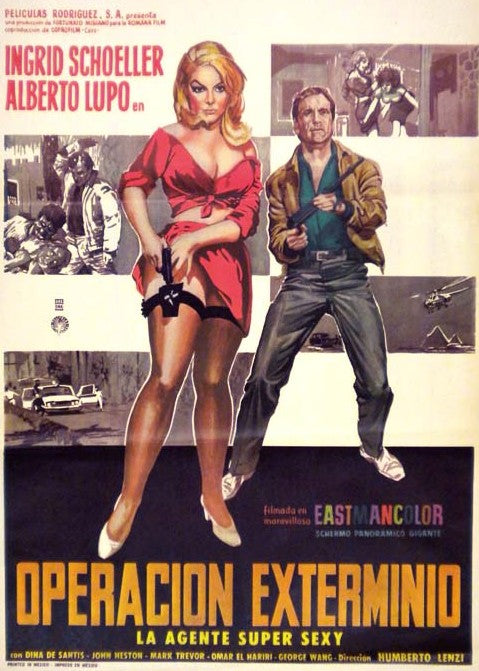 008 Operation Exterminate (1965) - Ingrid Schoeller DVD
