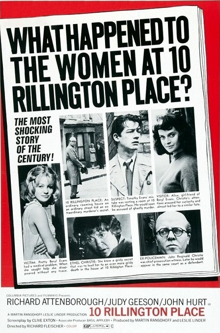 10 Rillington Place (1971) - Richard Attenborough DVD