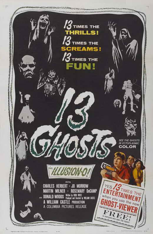 13 Ghosts (1960) - William Castle Colorized Version