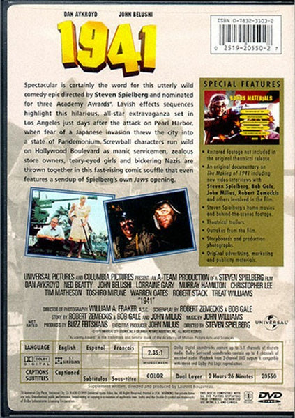 1941 : Collector´s Edition (1979) - John Belushi  DVD