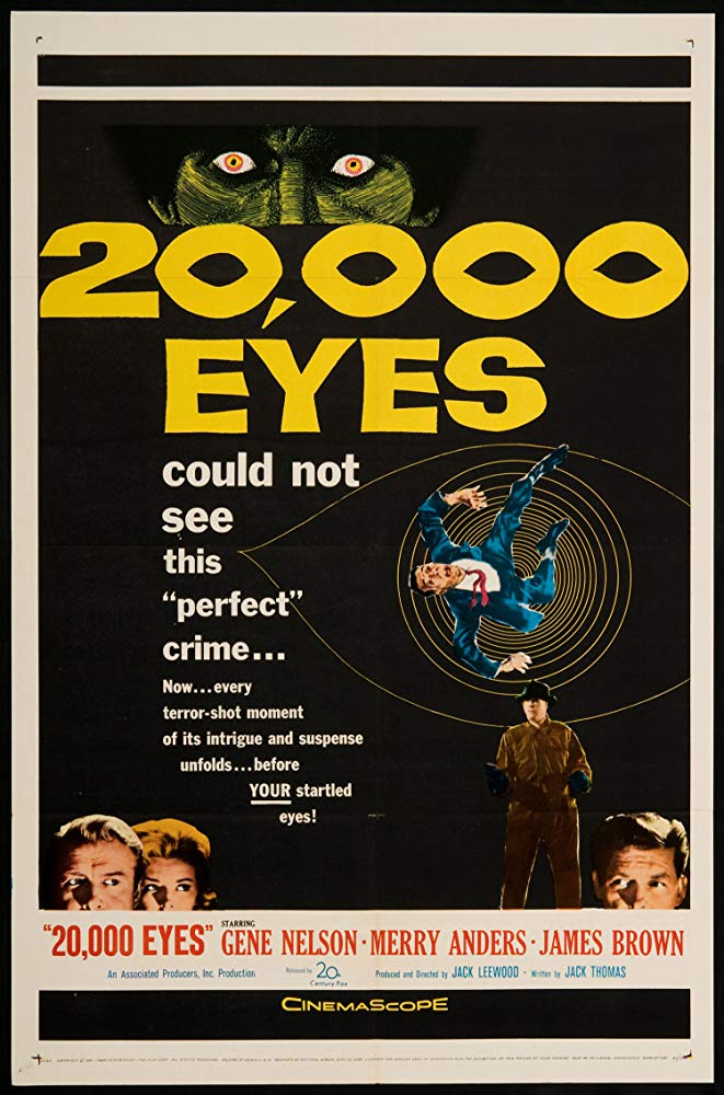20,000 Eyes (1961) - Gene Nelson DVD