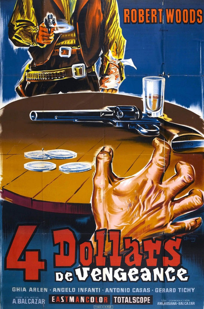 4 Dollars Of Revenge (1966) - Robert Woods DVD