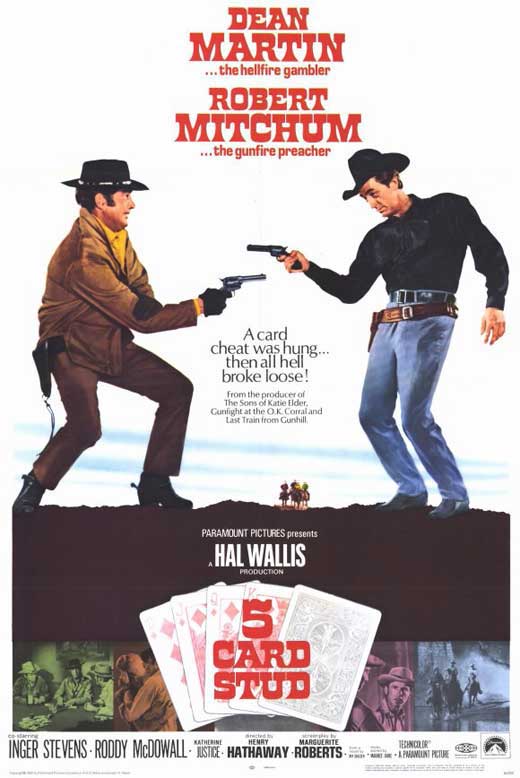 Five Card Stud (1968) - Dean Martin DVD