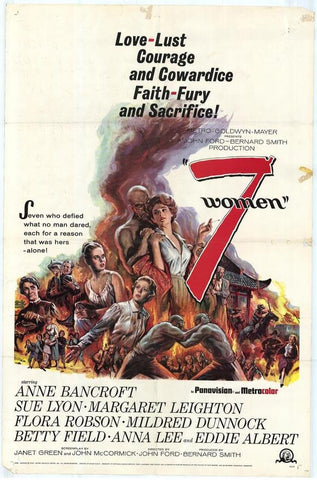 7 Women (1966) - John Ford DVD