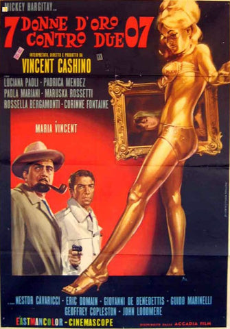 7 Golden Women Against Two 07 (1966) - Mickey Hargitay  DVD