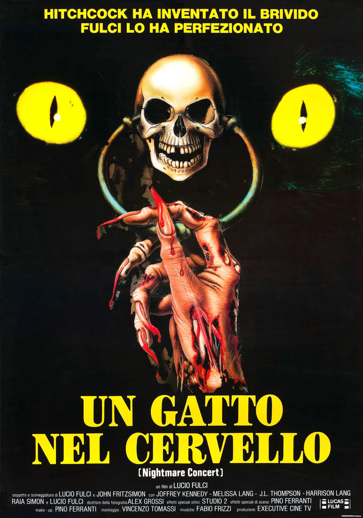 A Cat In The Brain (1990) - Lucio Fulci DVD