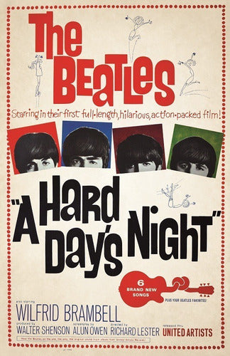 A Hard Day´s Night (1964) - The Beatles Colorized Version DVD