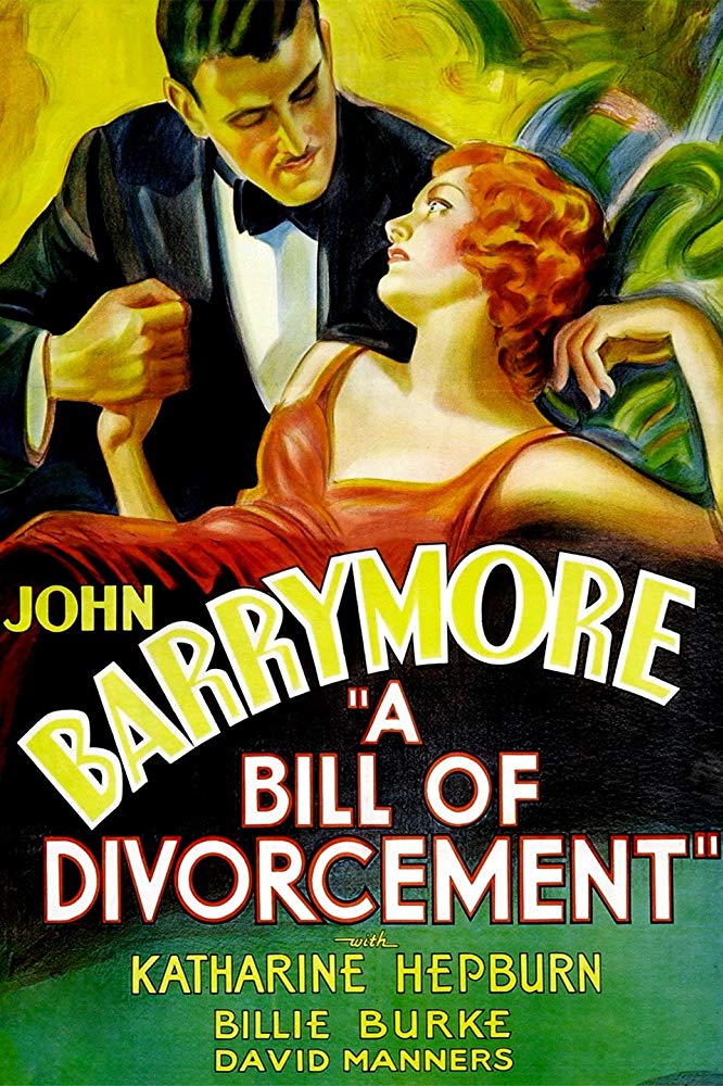 A Bill Of Divorcement (1932) - Katharine Hepburn Colorized Version DVD