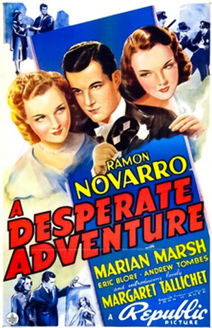 A Desperate Adventure (1938) - Ramon Novarro  DVD