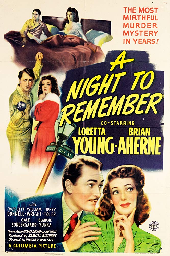 A Night To Remember (1942) - Loretta Young DVD