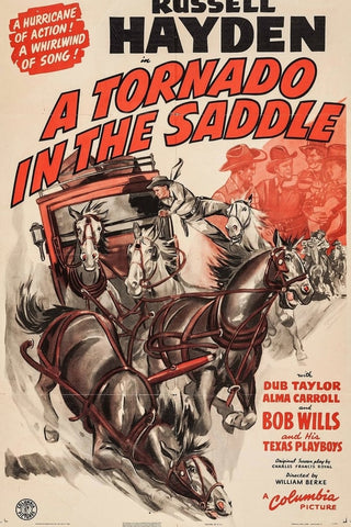 A Tornado In The Saddle (1942) - Russell Hayden  DVD