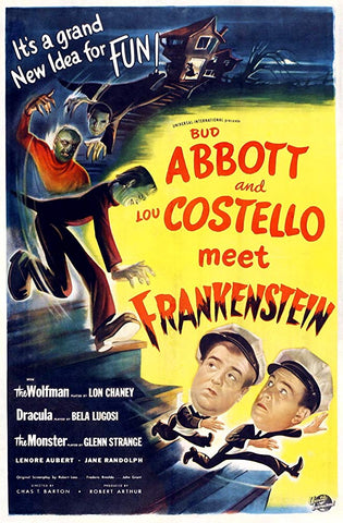 Abbott And Costello Meet Frankenstein (1948)  Colorized  DVD