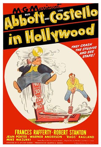Abbott And Costello In Hollywood (1945)  DVD