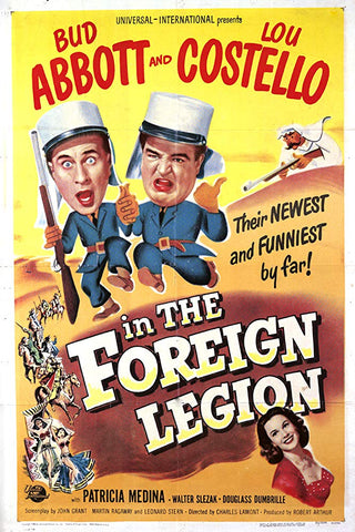 Abbott And Costello In The Foreign Legion (1950)  DVD