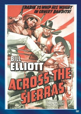 Across The Sierras (1941) - Bill Elliott  DVD