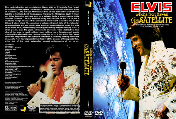 Aloha From Hawaii Via Satellite (1973) - 2 DVD Set – Elvis