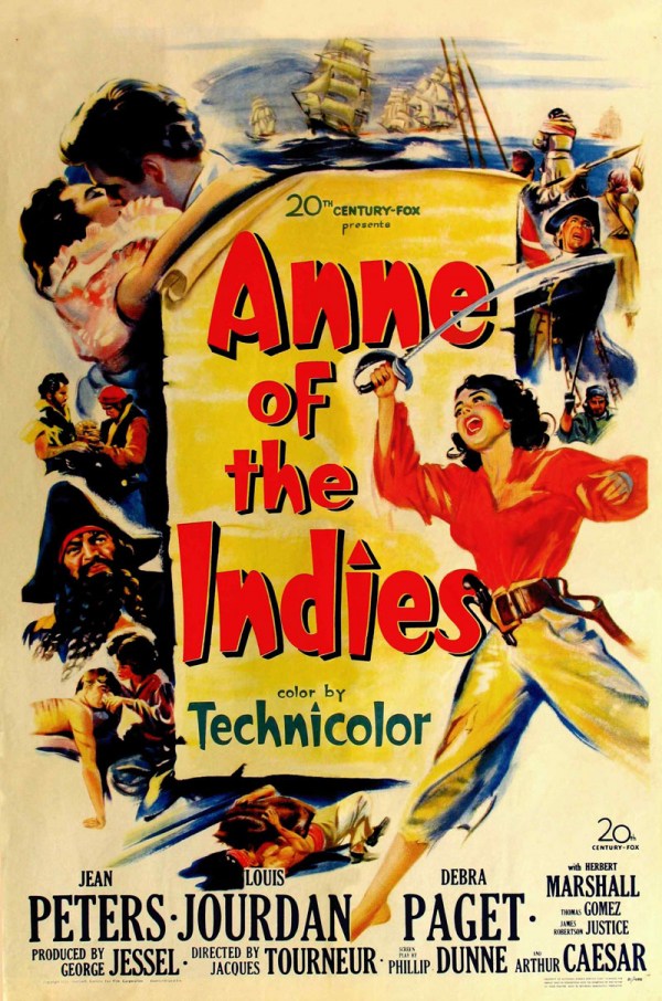 Anne Of The Indies (1951) - Louis Jourdan DVD