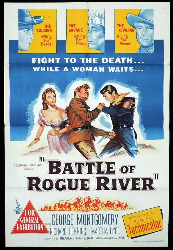 Battle Of Rogue River (1954) - George Montgomery DVD