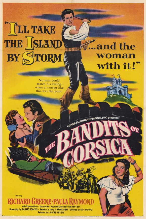 Bandits Of Corsica (1953) - Richard Greene DVD
