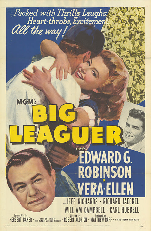 Big Leaguer (1953) - Edward G. Robinson DVD