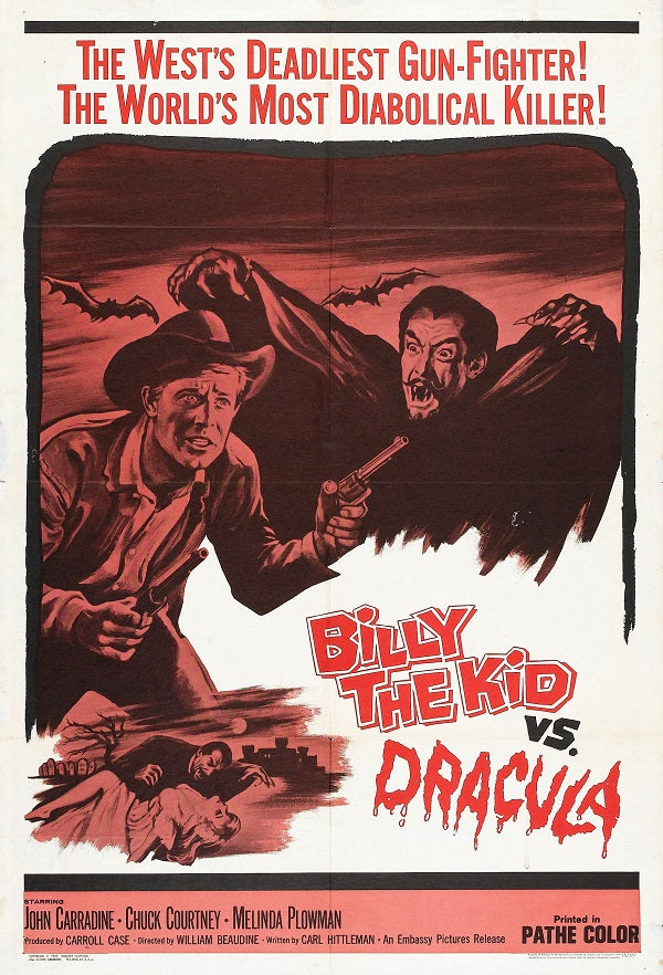 Billy The Kid Versus Dracula (1966) - John Carradine DVD