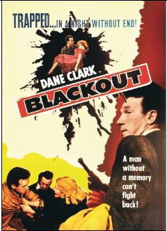 Blackout AKA Murder By Proxy (1954) - Dane Clark DVD
