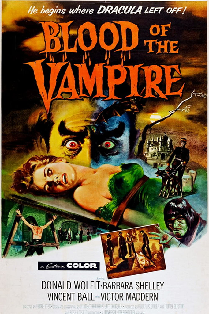 Blood Of The Vampire (1958) - Donald Wolfit DVD