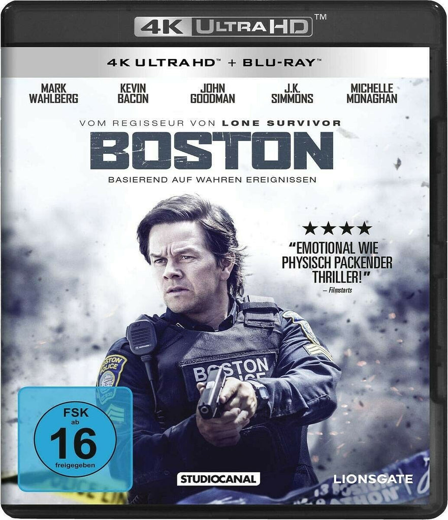 Patriots Day (2016) - Mark Wahlberg 4K Ultra HD + Blu-ray